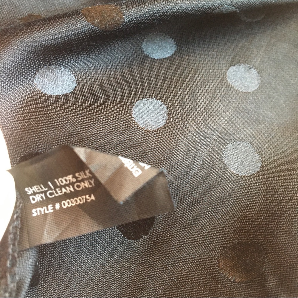 Club Monaco Silk layered polka dot skirt - Picture 5 of 5